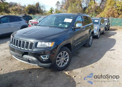 2016 Jeep Grand Cherokee Limited z USA, uszkodzony, nr VIN 1C4RJFBG4GC381653